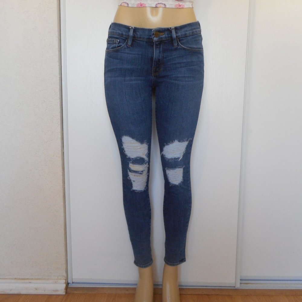 FRAME JEANS Size 28 Le Skinny de Jeanne - Picture 2 of 14